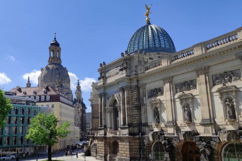 Blick auf Dresden